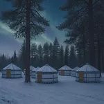 Arctic Shaman Adventures -jurtta بيت ريفي Köngäs