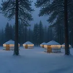 بيت ريفي Arctic Shaman Adventures -jurtta *